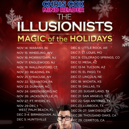 The Illusionists Magic Of The Holidays 2024 Tour Dates