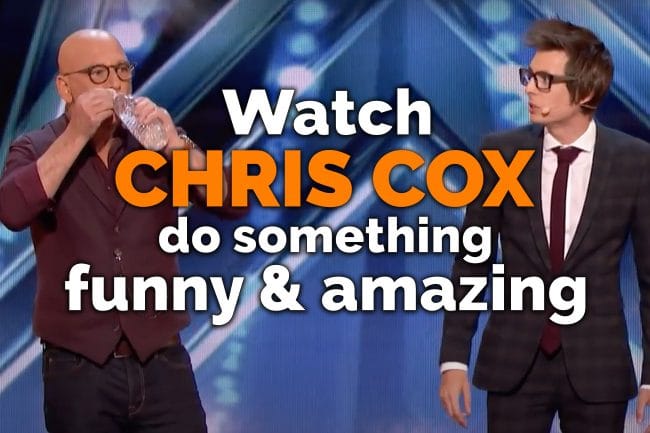 Watch Chris Cox Corporate Entertainer Reading Minds