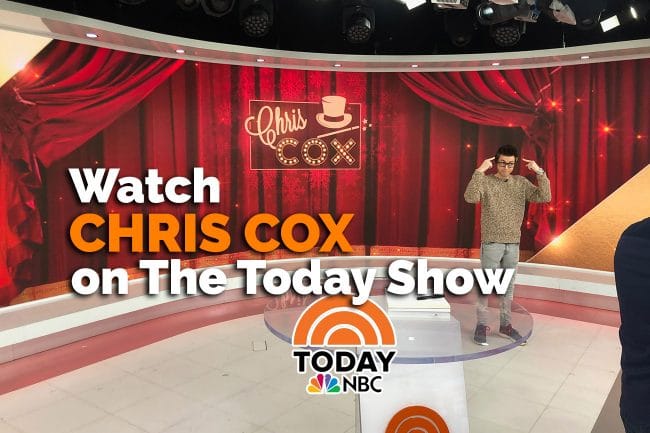 Chris Cox On The Today Show
