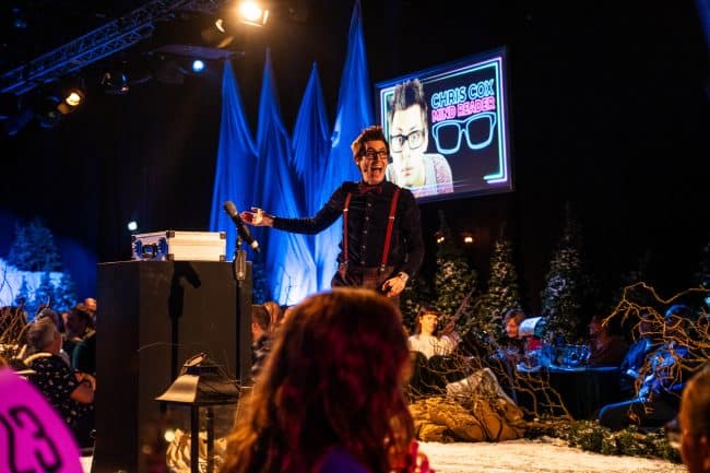 Chris Cox Corproate Entertainment Mind Reader Christmas Party Entertainment